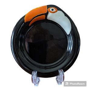 Small Pier 1 Imports toucan bird plate